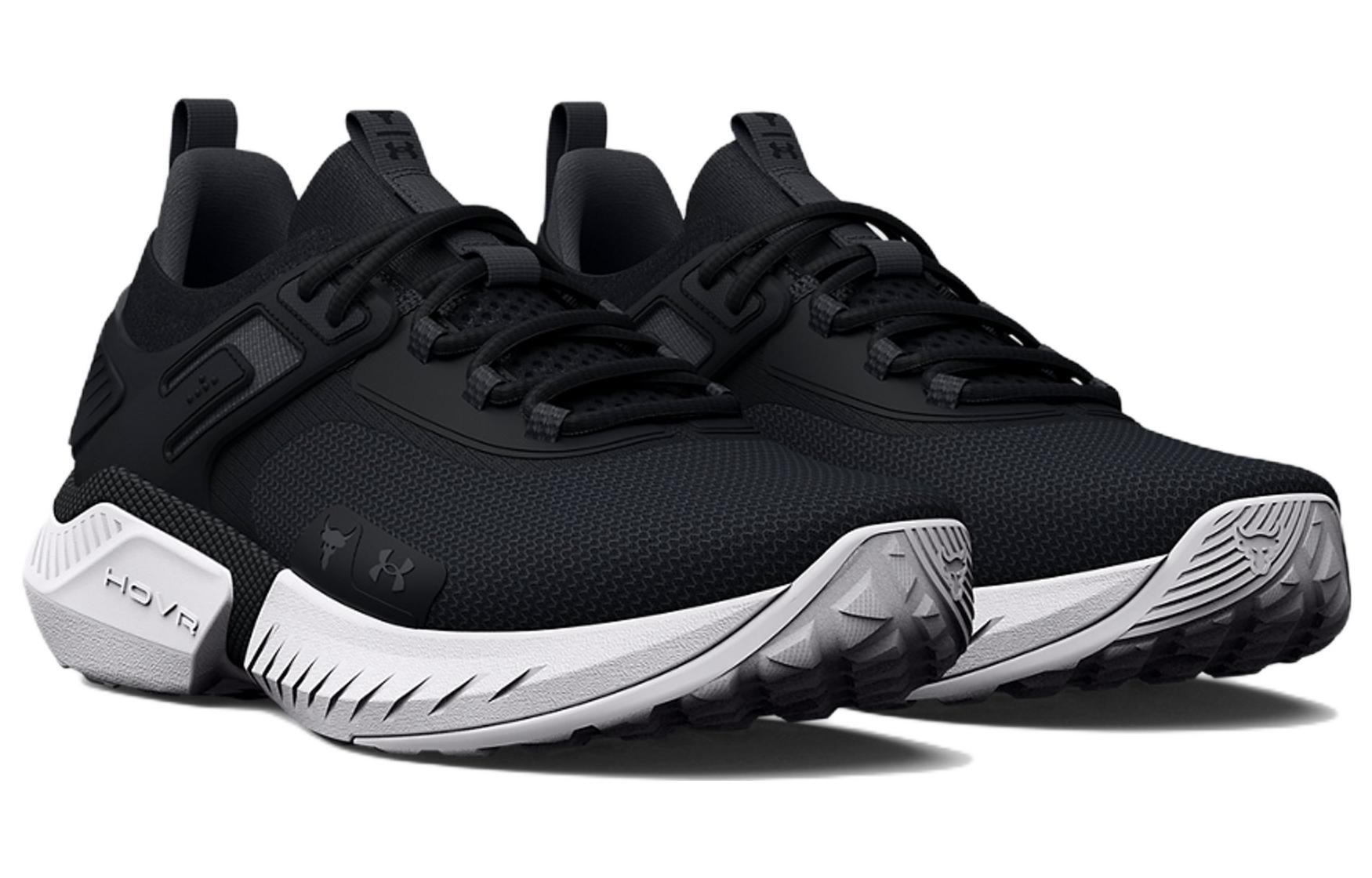 (WMNS) Under Armour Project Rock 5 'Black White' 3025436-003
