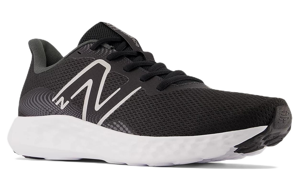New Balance 411v3 Shoes 'Black Dark Silver Metallic' M411LB3