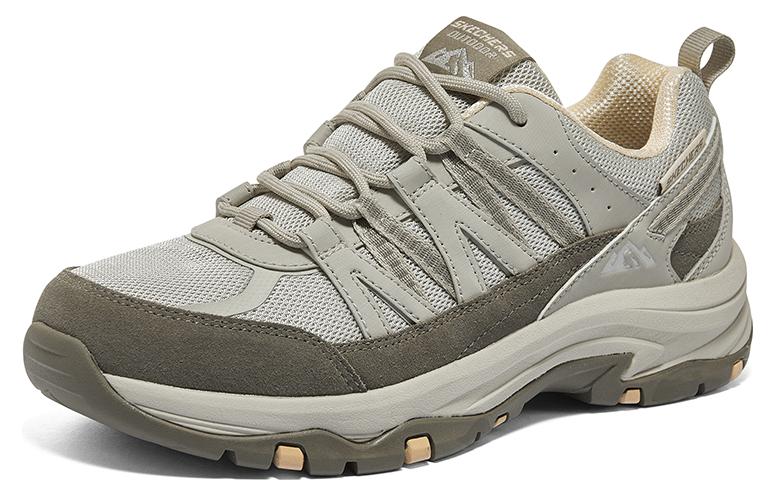 (WMNS) Skechers Relaxed Fit Trego 'Taupe' 180003-TPE