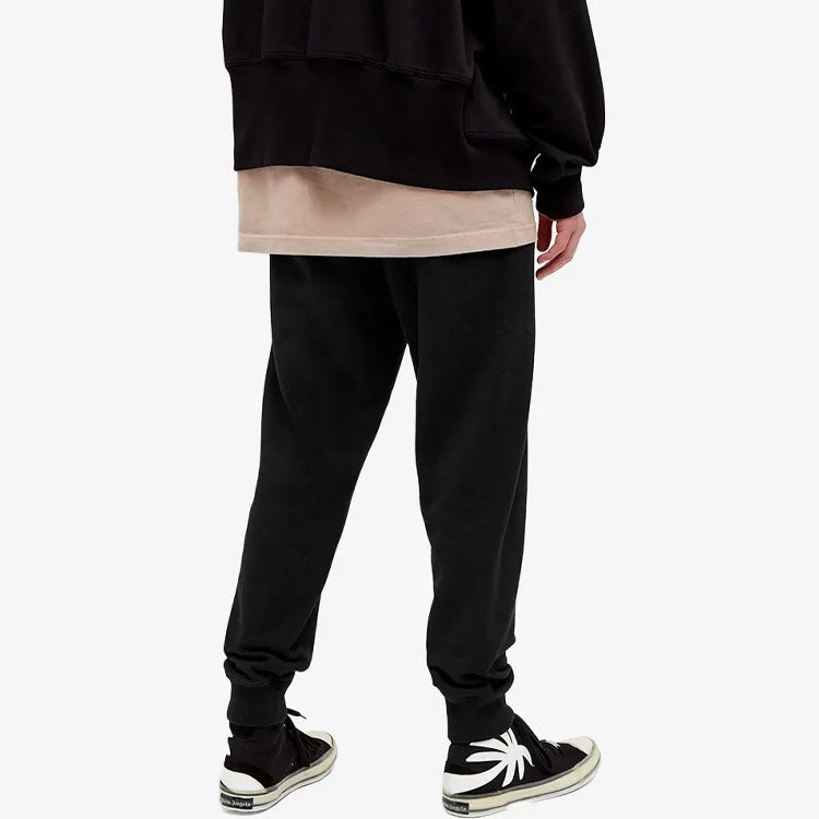Off-White SS21 Logo Alphabet Sports Pants Loose Fit Black OMCH029S21FLE0011001