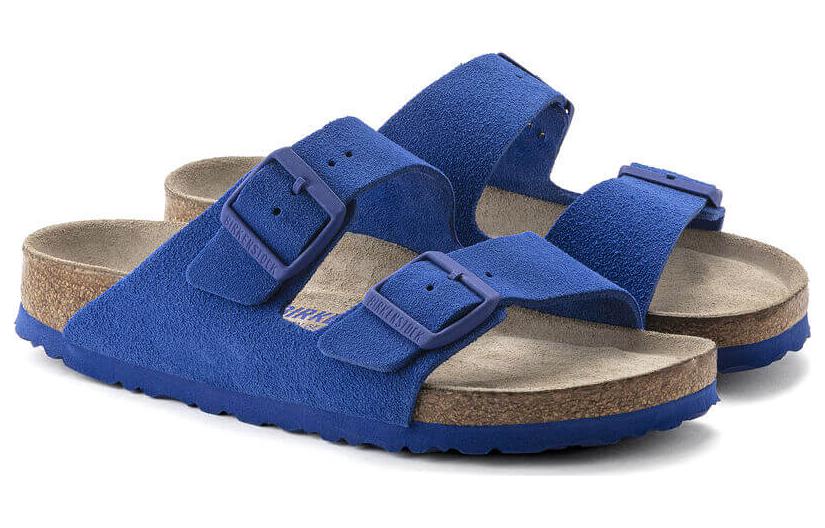 Birkenstock Arizona SFB VL Suede Sandals 'Ultra Blue' 1022298