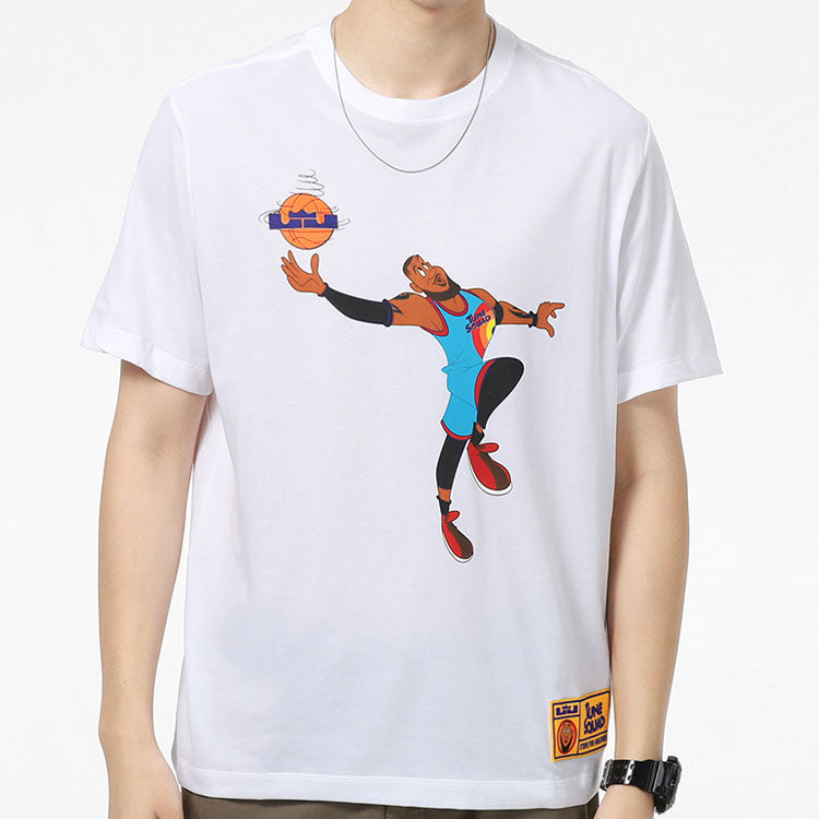 Nike AS LBJ Men's NK DF SJ FA Tee 2 White DH3832-100
