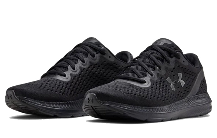 (WMNS) Under Armour Charged Impulse 'Triple Black' 3021967-003