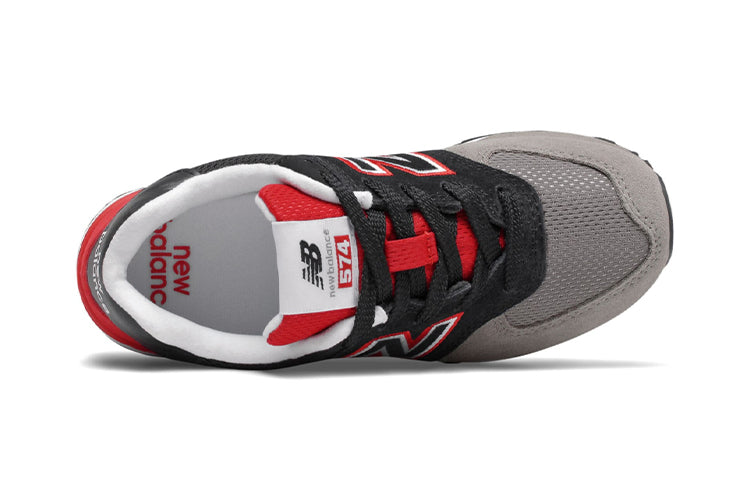 New Balance Kids' 574 Shadow Logo Pack Black/Red/Grey PC574UPX