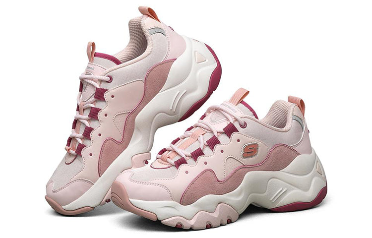 (WMNS) Skechers D'Lites 3.0 Low-Top Daddy Shoes Pink 88888427-LPK