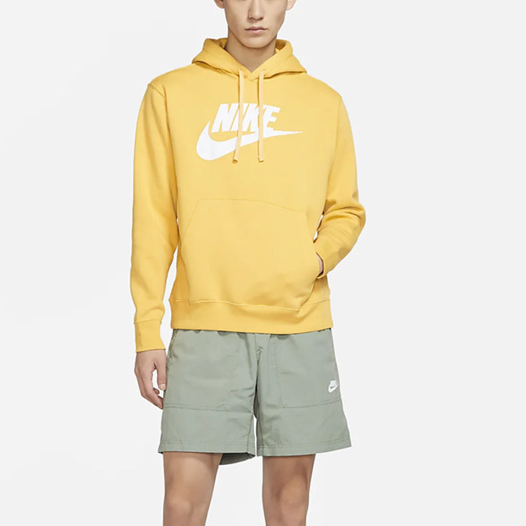 Men's Nike Club Fleece Printing Yellow BV2974-761