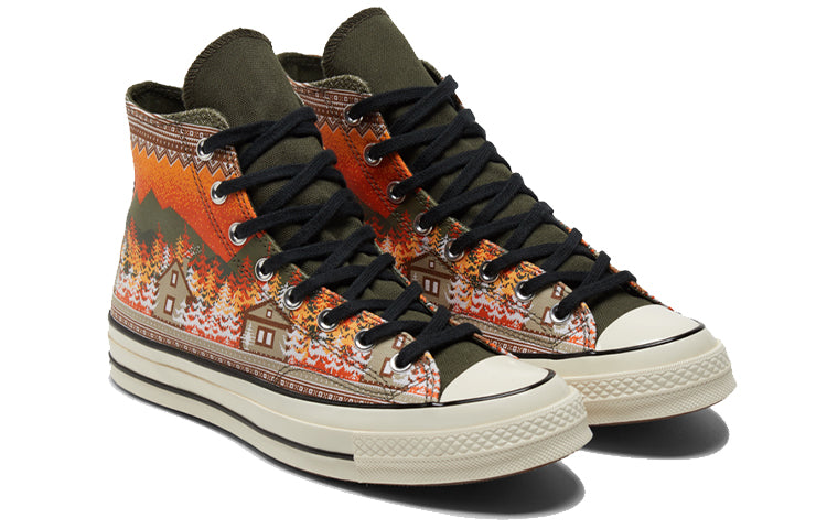 Converse Chuck 70 High 'Holiday Sweater - Orange' 172134C