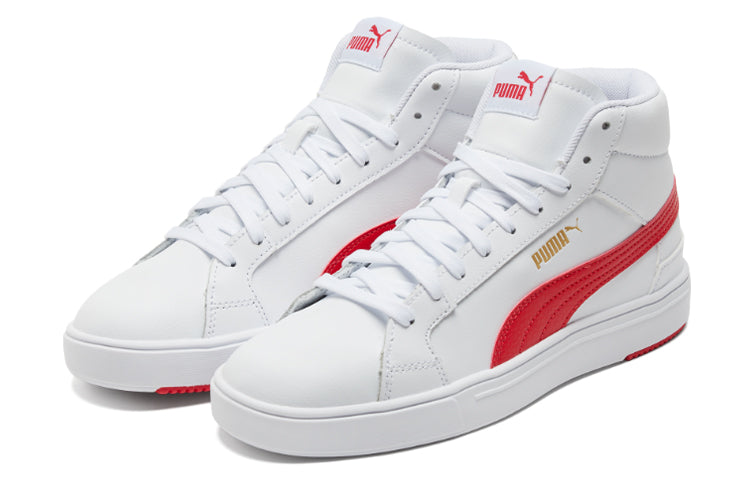 PUMA Serve Pro Lite Mid 'White High Risk Red' 382095-02