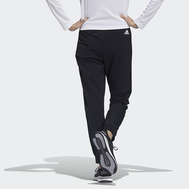 (WMNS) adidas Woven Pants Asia Sizing 'Black' GT4409