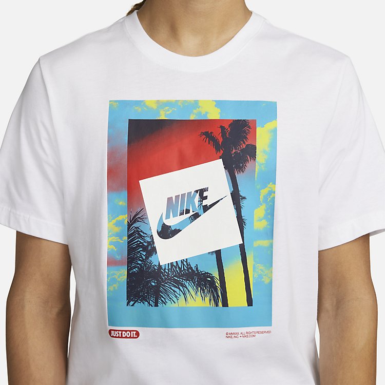 Nike Sportswear Heatwave T-Shirt 'Photo White' DR8071-100