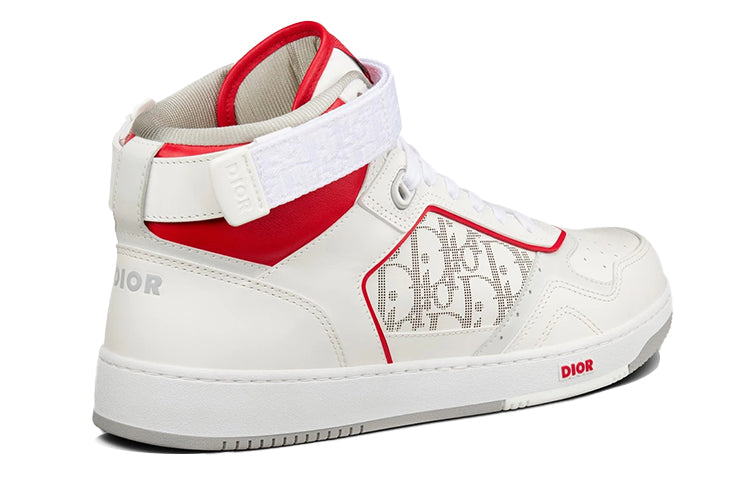 DIOR B27 High Sneaker Boots 'White Red' 3SH132ZIJ_H063