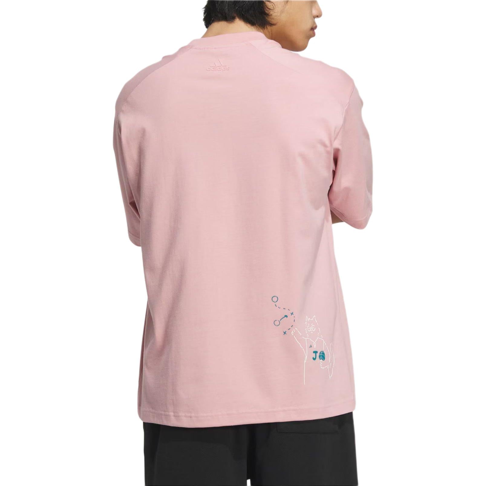 adidas Graphic T-shirt Asia Sizing 'Pink' JP4580