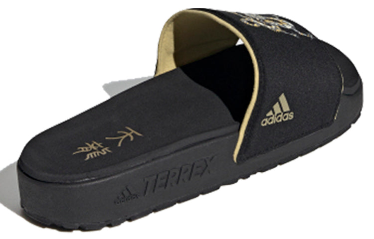 adidas Terrex Adilette Bold 'Black Gold' FW1324