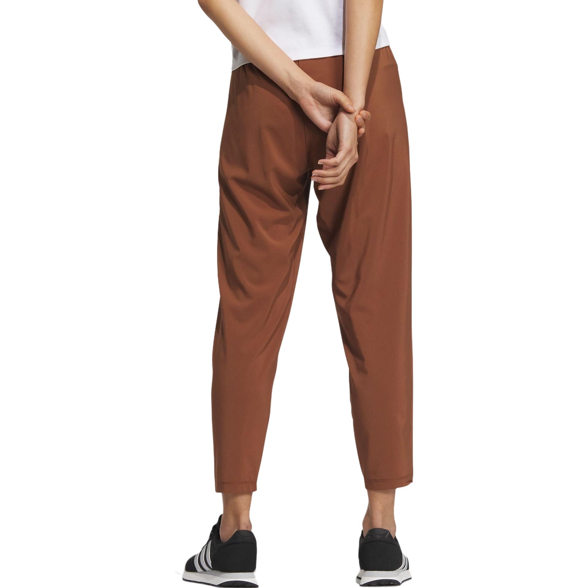 (WMNS) adidas Small Logo Pants 'Brown' IS4942