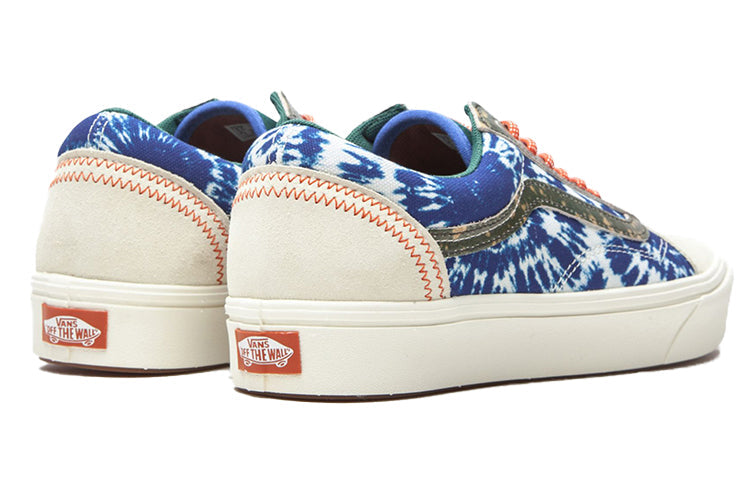 Vans Comfycush Old Skool Tie-dye 'Blue White' VN0A3WMA1S1