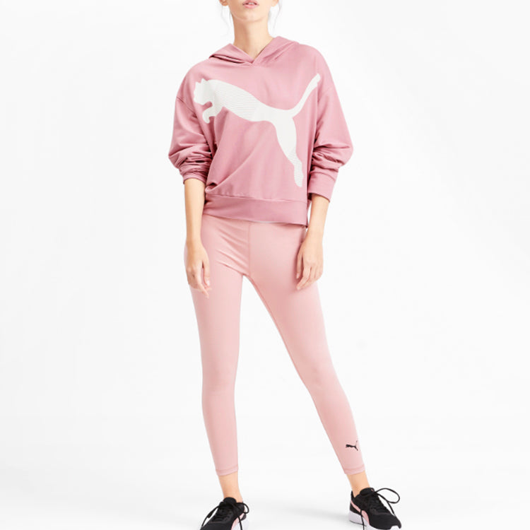 (WMNS) PUMA Athletic Hoodie 'Pink' 581034-14
