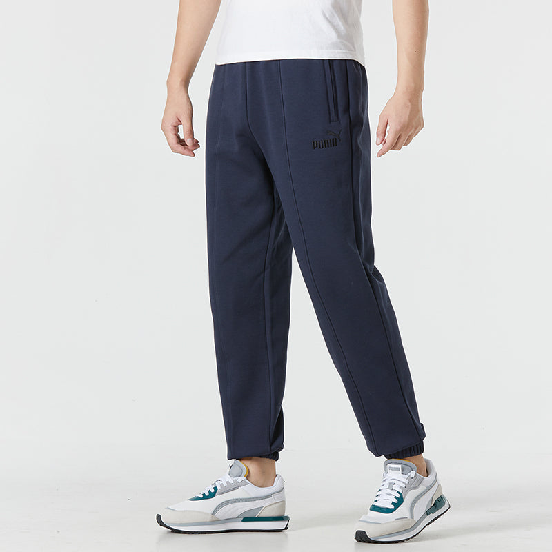 PUMA Relaxed Regular Sweatpants 'Navy' 673625-43
