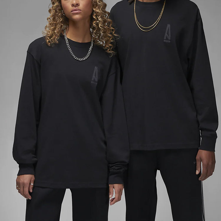 Air Jordan x A Ma Maniere Long Sleeve T-Shirt 'Black' DX5649-010