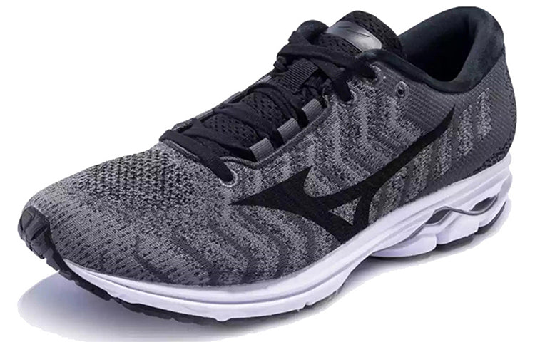 Mizuno Wave Rider Waveknit 3 'Grey Black' J1GC192910