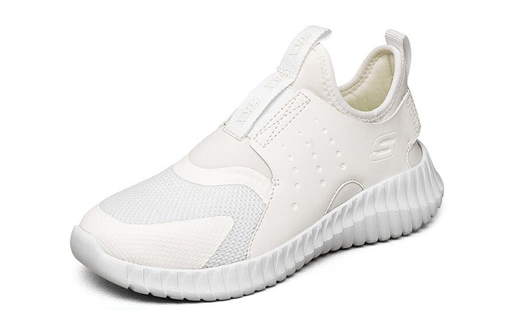 Skechers Sport Mesh Loafer K White 403606L-WHT