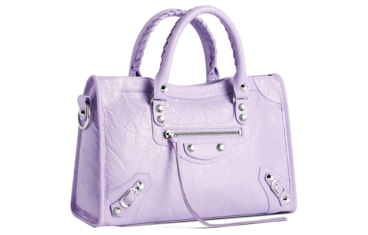 (WMNS) Balenciaga Le City Small Bag 'Light Purple' 7977892AA9S5306