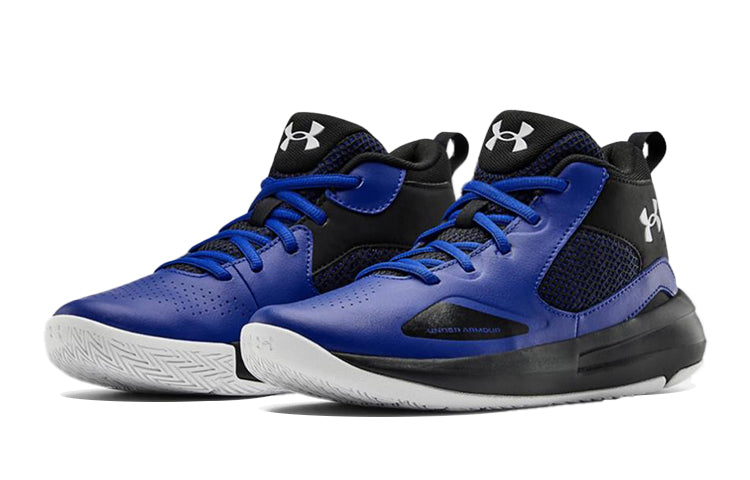 (GS) Under Armour Lockdown 5 Actual Combat Blue/Black 3023533-400