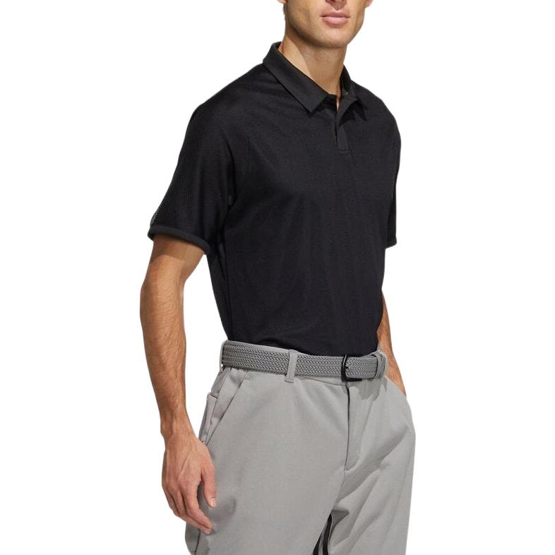 adidas Statement Heat Ready Polo 'Black' HB3575