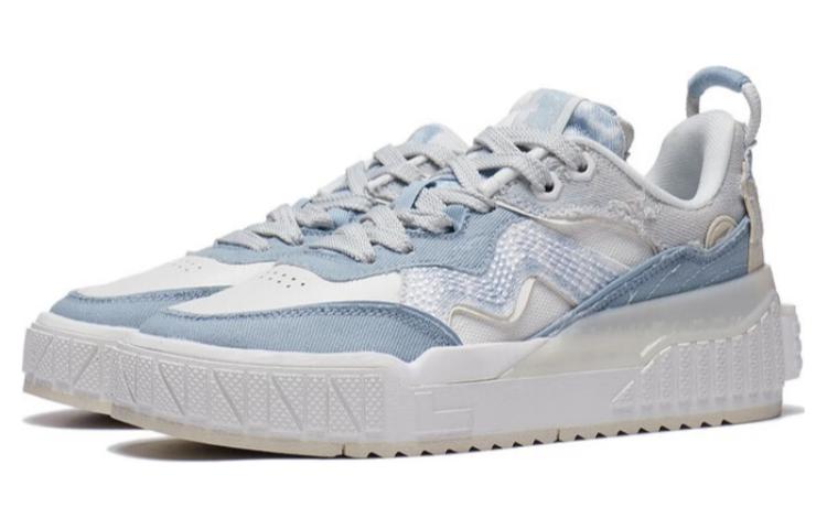 (WMNS) Li-Ning 001 Unblock Skate Shoes 'Sky Blue White' AGCT086-1