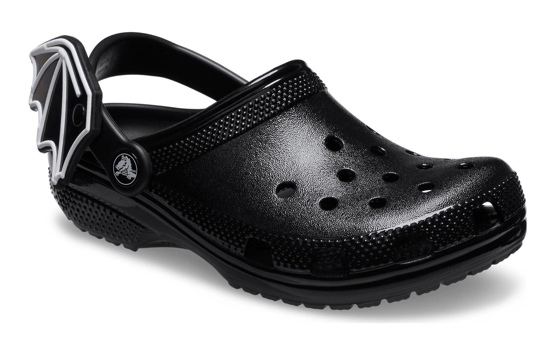 (GS) Crocs Classic I Am Bat Clogs 'Black White' 209231