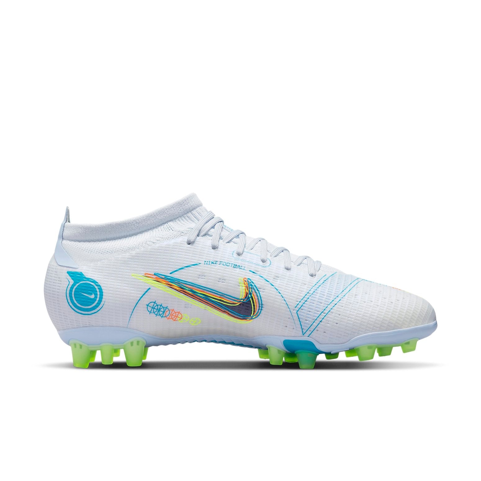 Nike Vapor 14 Pro AG 'Light Gray Blue Green' DJ2845-054