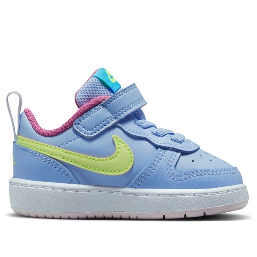 (TD) Nike Court Borough Low 2 'Cobalt Bliss Light Lemon Twist' BQ5453-405