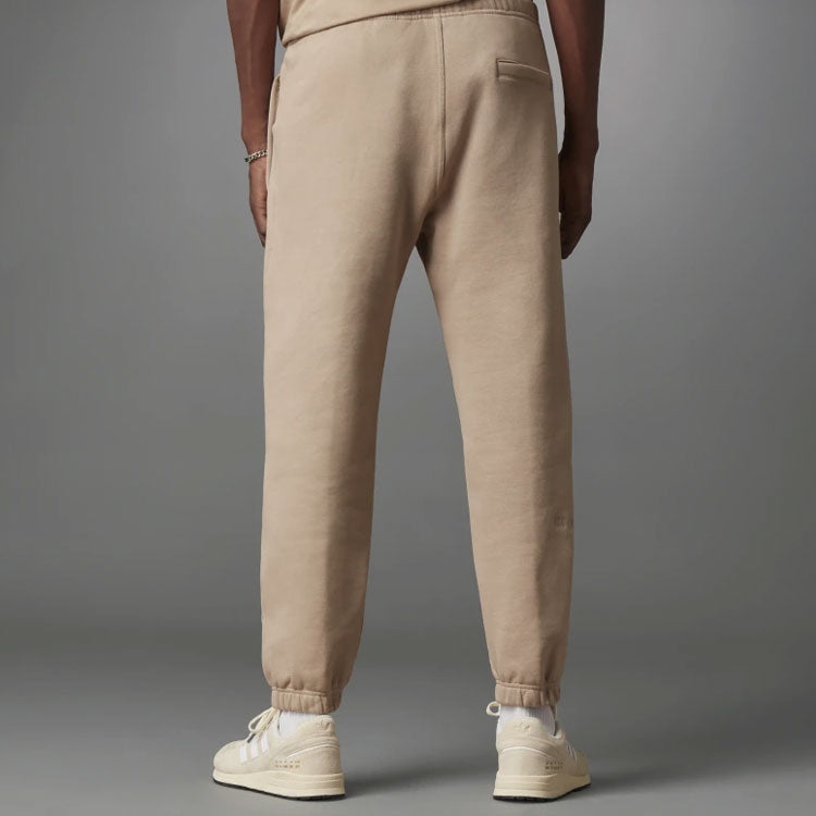 adidas originals Blue Version Series Solid Color Sports Bundle Feet Pants Khaki H33458