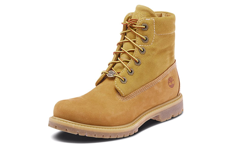 (WMNS) Timberland Roll Top Boots Basic 'Wheat Yellow' A28AT