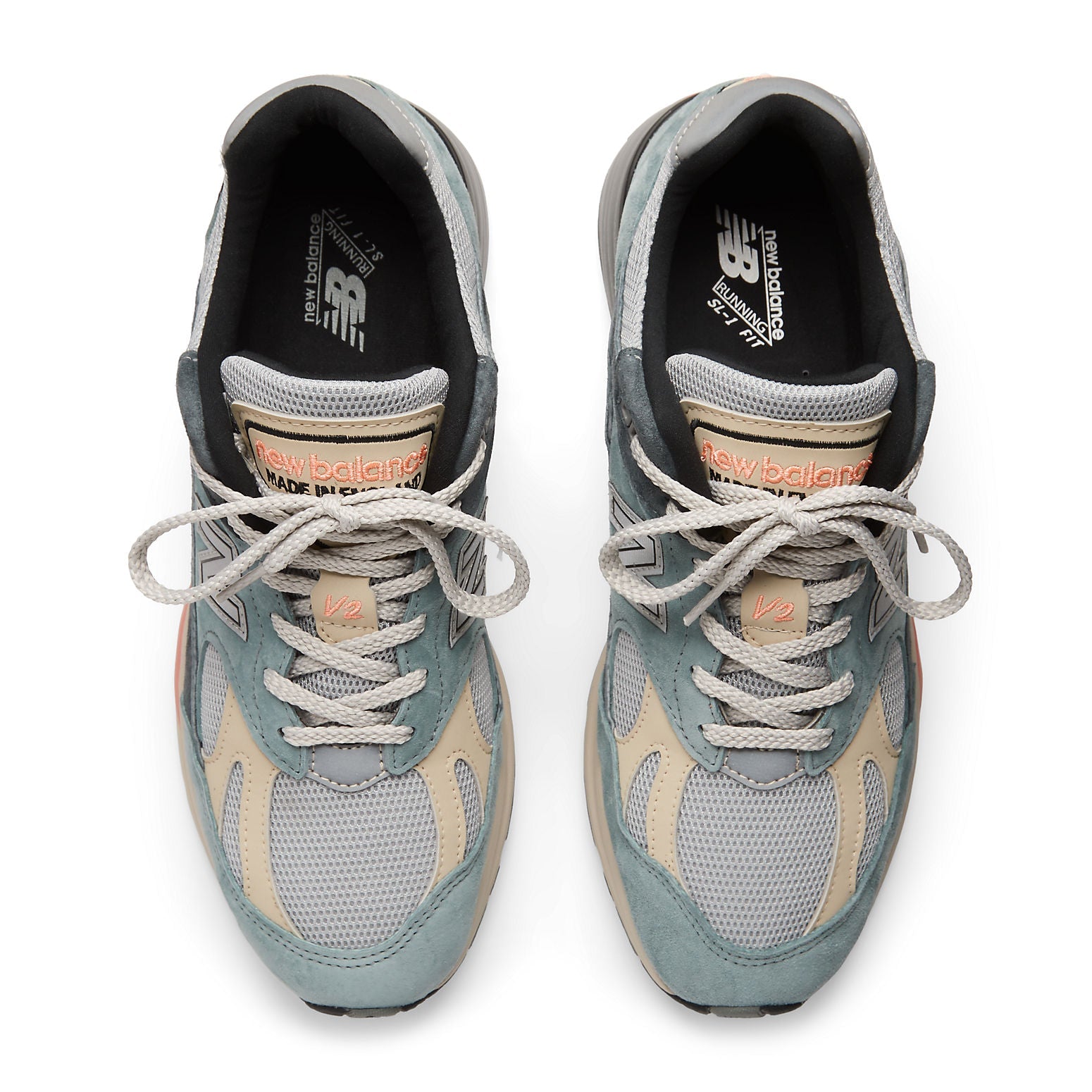 New Balance 991v2 Made in UK 'Silver Blue' U991SG2