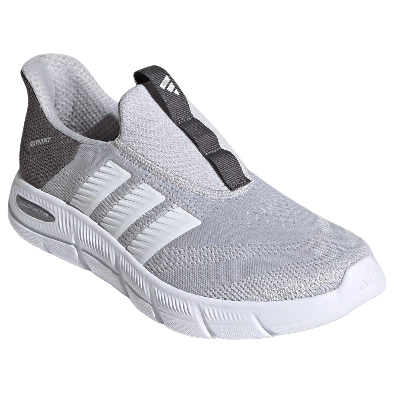 adidas Cloudfoam Flex Lounge Rapidfit 'Light Solid Grey Cloud White' JS4883