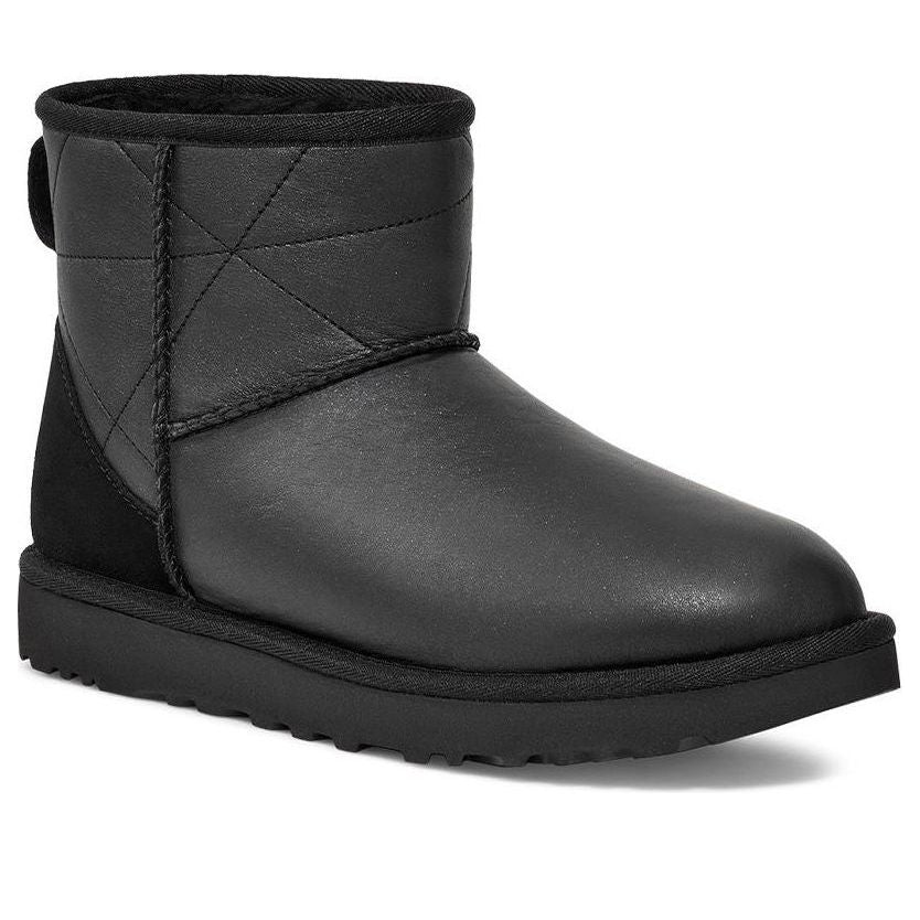 (WMNS) UGG Classic Mini Pearlized Boot 'Black' 1167313-BLK