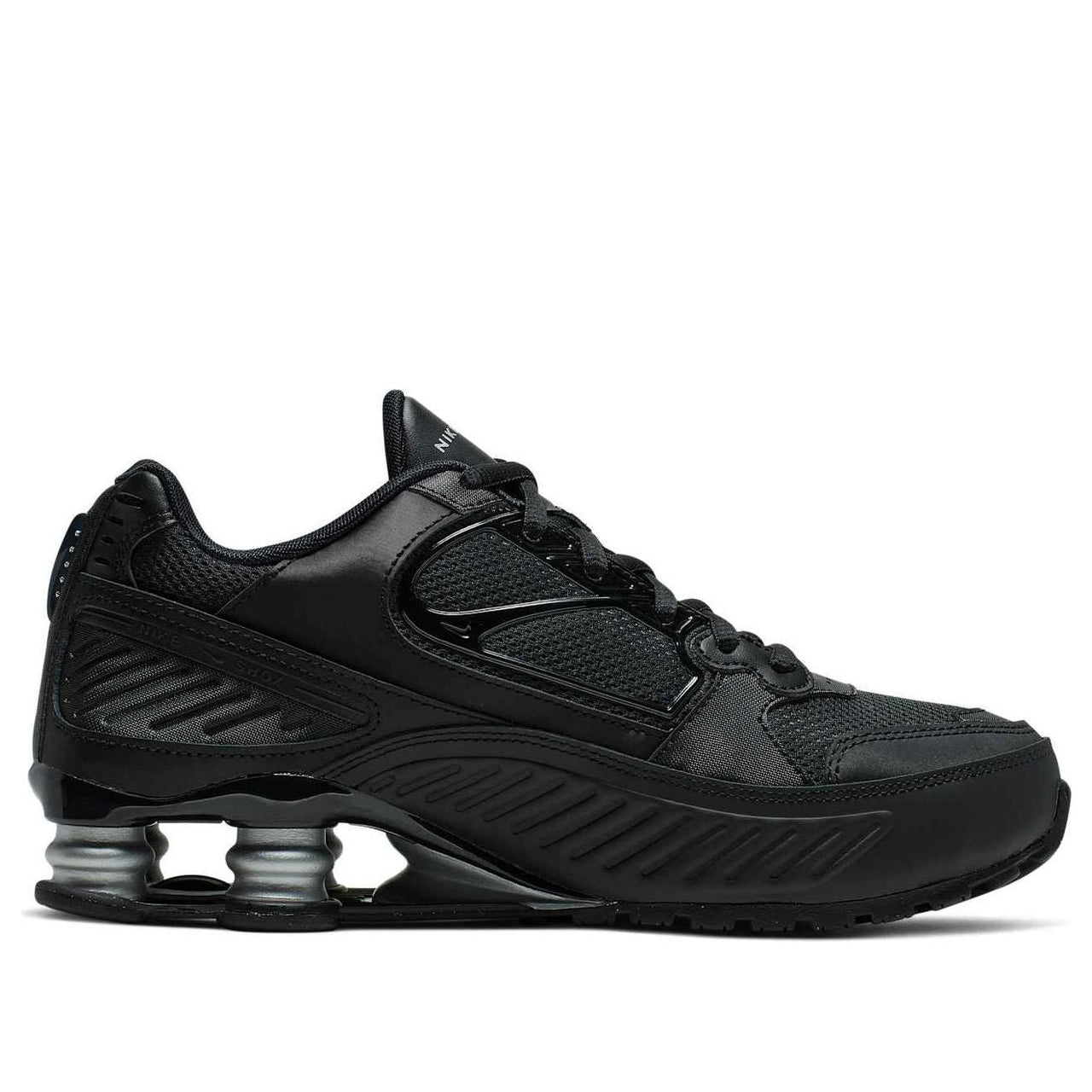 (WMNS) Nike Shox Enigma 'Black Metallic Silver' BQ9001-004