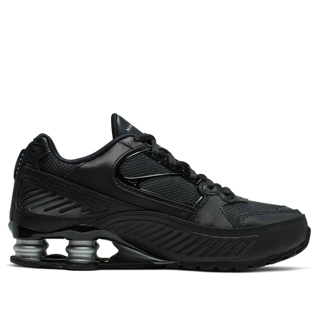 (WMNS) Nike Shox Enigma 'Black Metallic Silver' BQ9001-004