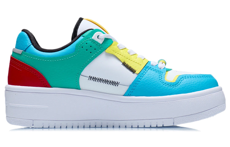 (WMNS) Li-Ning Tianji 'White Blue Green' AGCR468-5