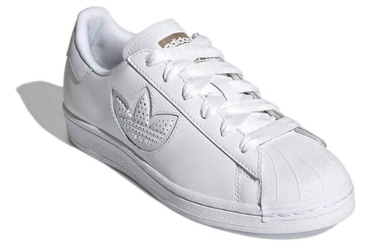 (WMNS) adidas Originals Superstar 'Cloud White Hazy Copper' G55519