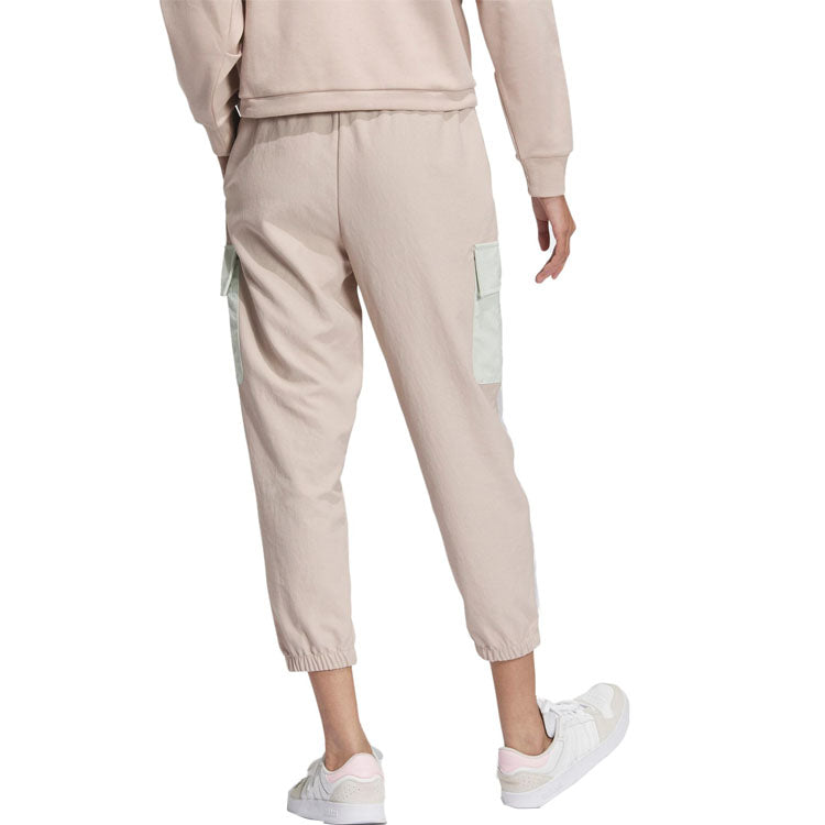 (WMNS) adidas Neo Basketball Pants Asia Sizing 'Beige' IK3435