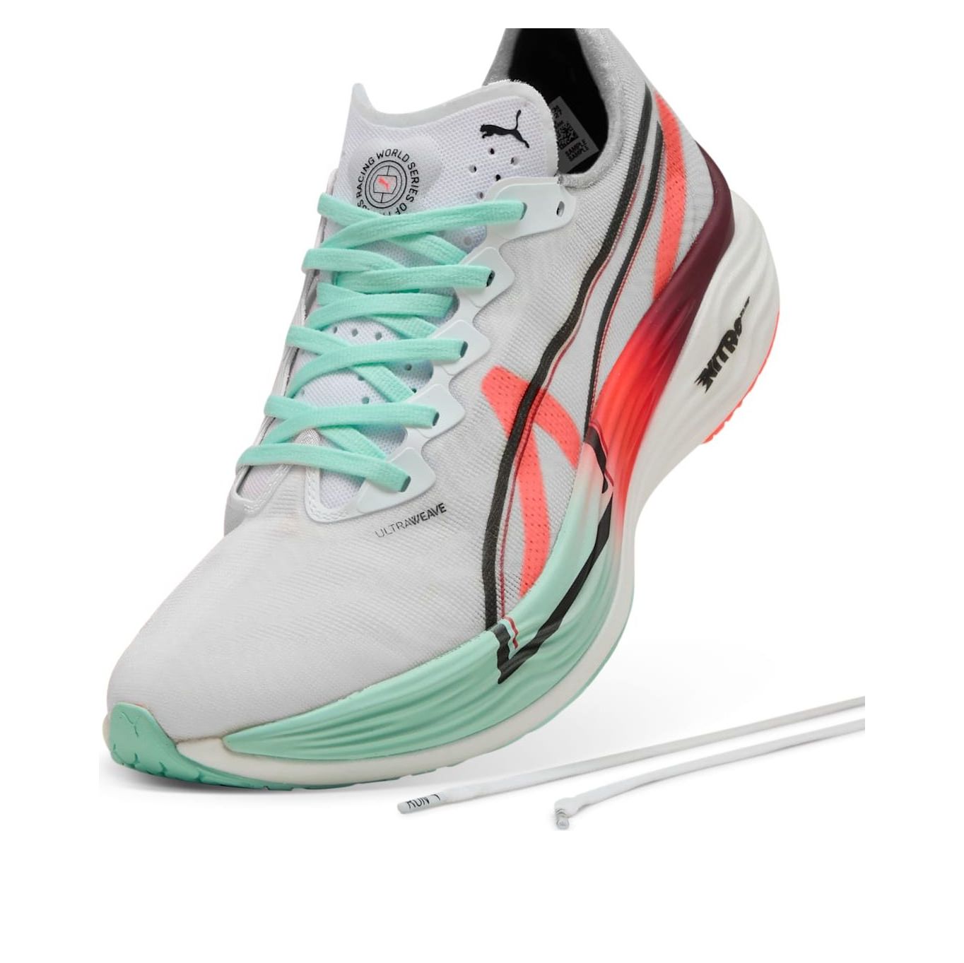 PUMA x HYROX Deviate Nitro Elite 3 'Glowing Red Mint' 312291-01