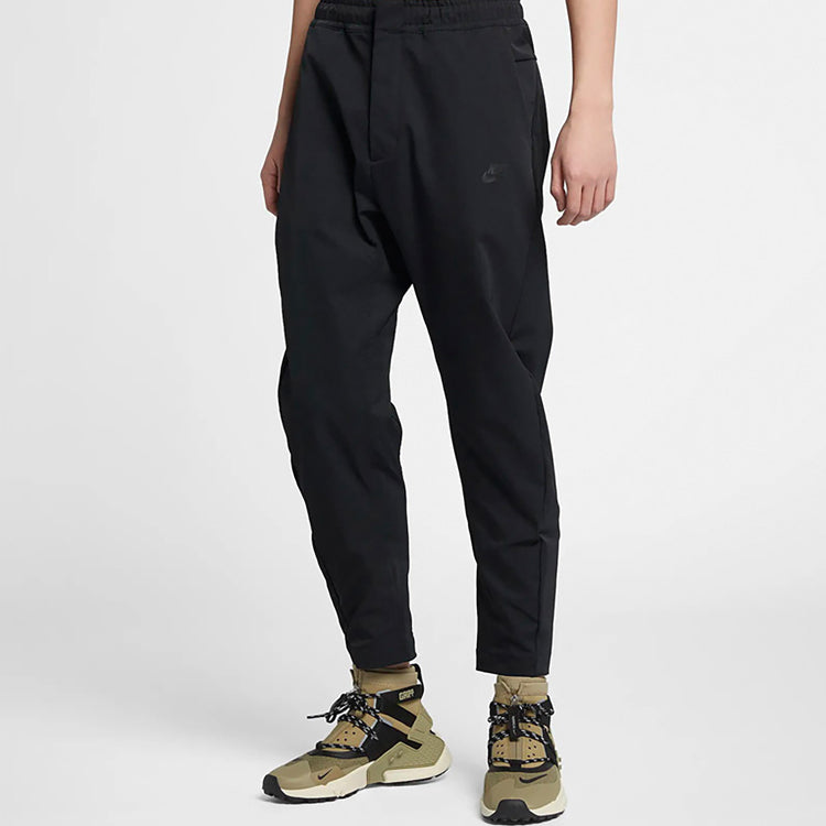Nike Sportswear Cone Athleisure Casual Sports Woven Long Pants Black AR3222-010