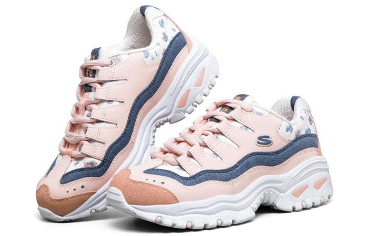 (WMNS) Skechers Energy Pink/Blue/White 149053-PNK
