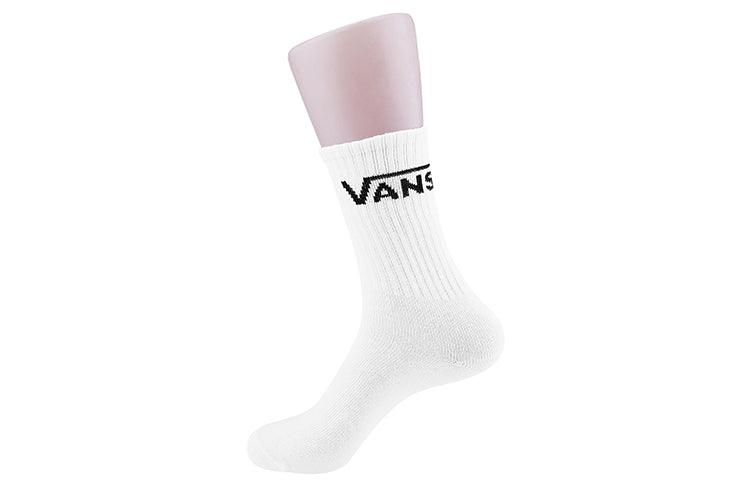Vans AP CN Skate Crew Socks 'White Black' VN0A341NWHT