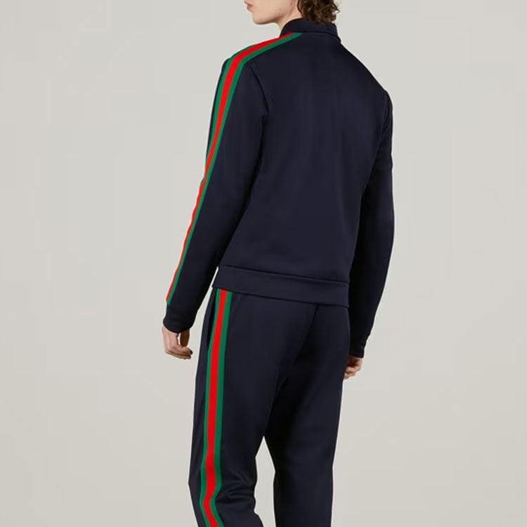 Gucci x adidas Zip Jacket 'Navy Blue' 692112-XJEKX-4904