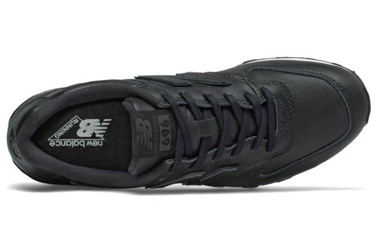 (WMNS) New Balance 696 Leather 'Black White' WL696JV