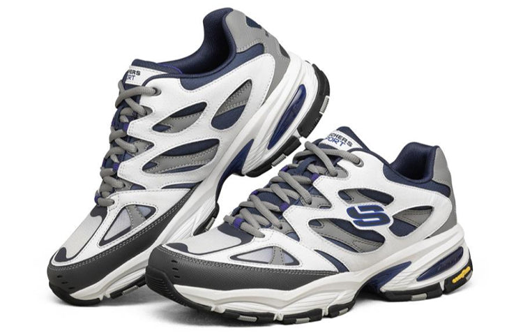 Skechers Vigor 3.0 Running Shoes White/Grey/Blue 237146-WNV