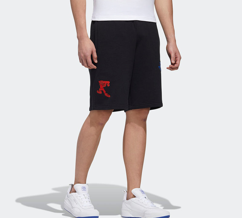 adidas x Disney Goofy Short Crossover Embroidered Shorts Black GP6479