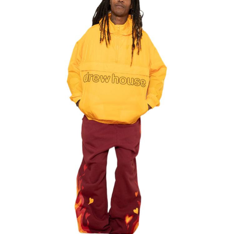 Drew House Nylon Drew House Anorak 'Orange' DR-FW22-119